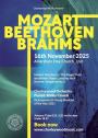 Mozart, Beethoven and Brahms